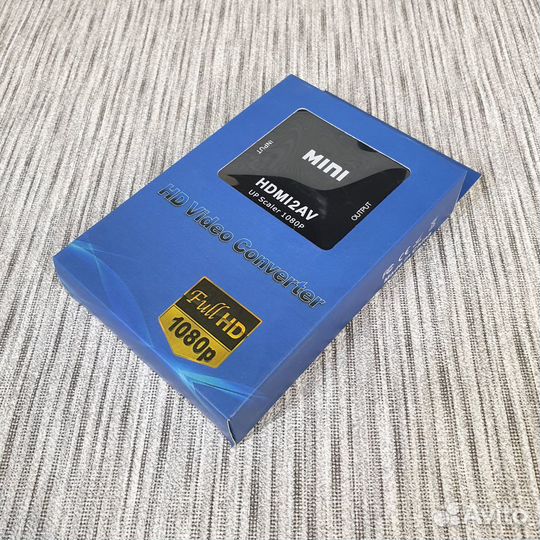 Переходник hdmi-RCA (hdmi на AV, hdmi на тюльпаны)