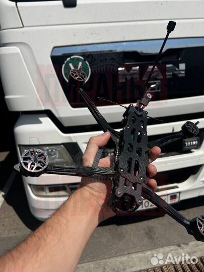 Дрон FPV пиpанья 7 и 10 дюймов