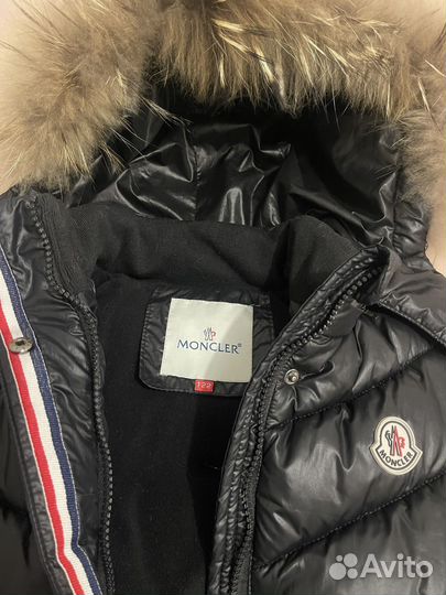 Пуховик moncler детский 122