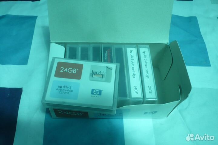Картридж hp dds-3 data cartridge 24GB C5708A
