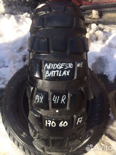 170/60/17 R17 bridgestone battlax AX41R (наш)