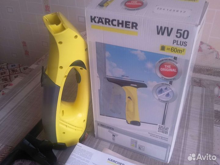 Стеклоочиститель karcher wv 50 plus