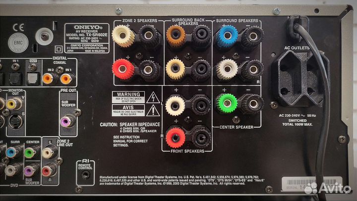 Мощный 7.1 Bt ресивер Onkyo TX-SR602E (Japan)