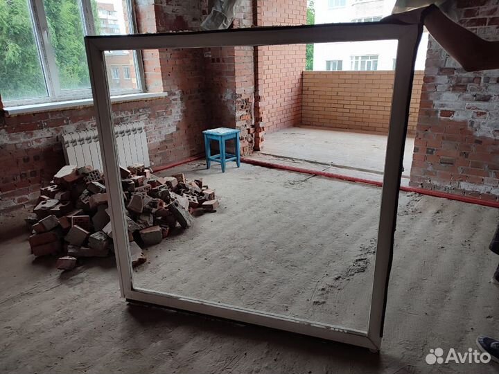 Продам бу окна и дверь