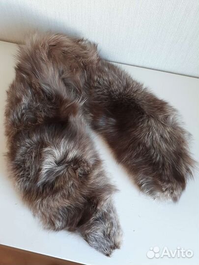 Меховой воротник песец