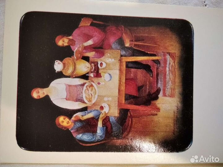 Открытки ссср, Миниатюра Федоскина