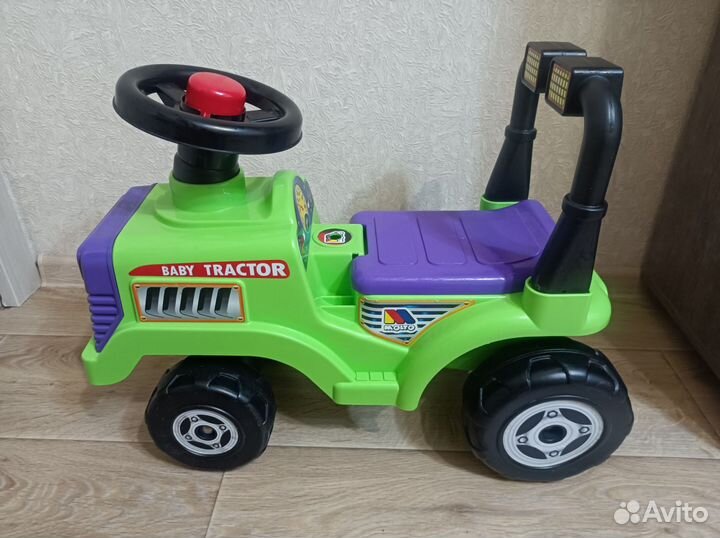 Машинка каталка толокар Полесье