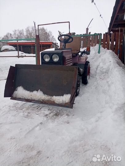 Мини-трактор КУРГАНМАШЗАВОД КМЗ-012 с КУН, 1992