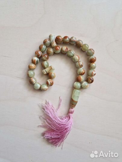 Четки из оникса 33 бусины