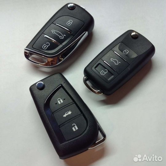 Изготовление программирование автомобильных ключей