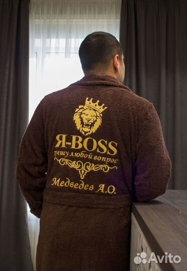 Халат махровый