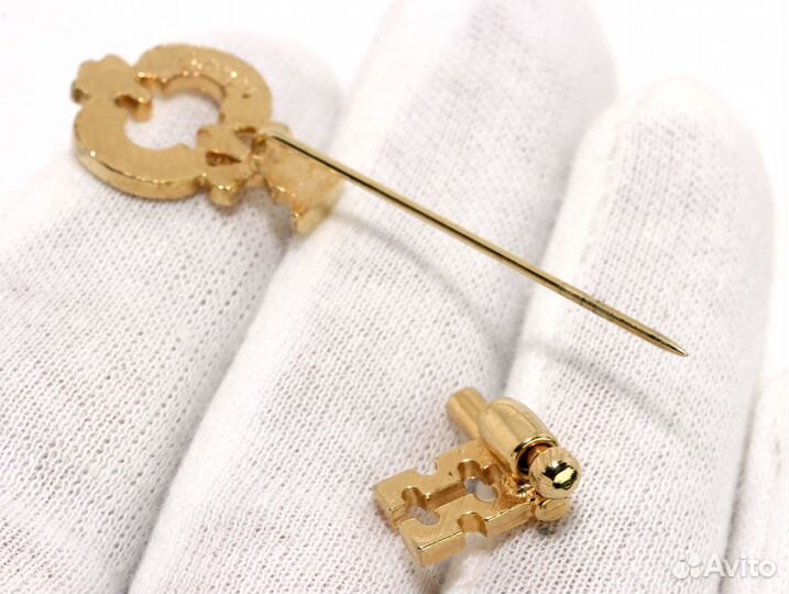 Avon Заколка Булавка Ключик США Винтаж