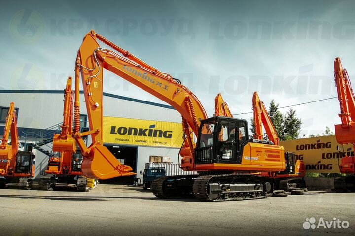 Гусеничный экскаватор Lonking CDM6205, 2024