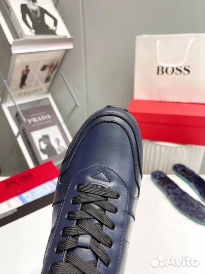 Кроссовки мужские зимние Hugo boss