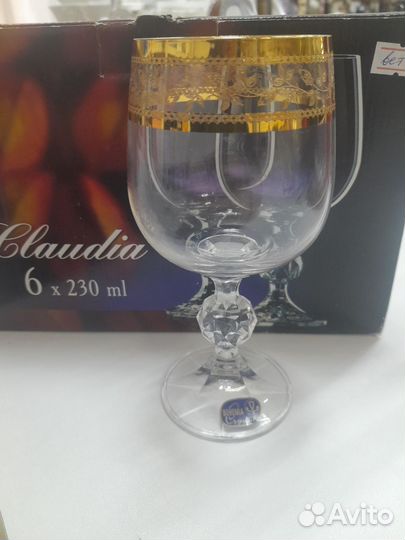 Бокалы для вина богемия