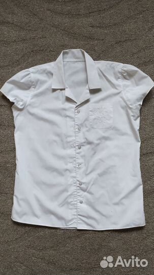 Блуза школьная рост 140 и 145