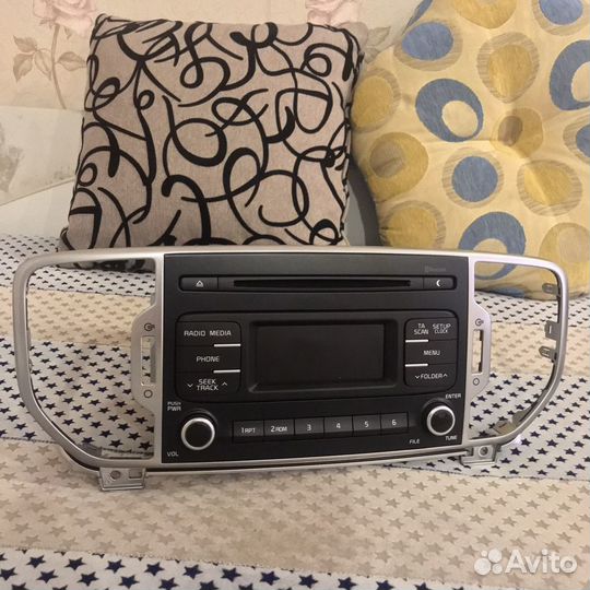 Штатная магнитола kia sportage 4
