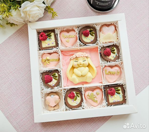 Шоколадный подарок на 14 февраля