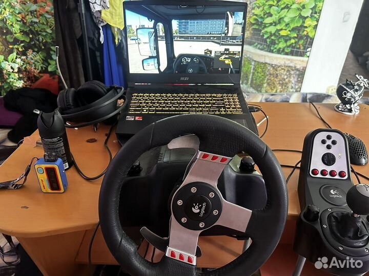 Игровой руль logitech g27