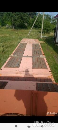 Полуприцеп трал (тяжеловоз) Doll S4H-T, 2002