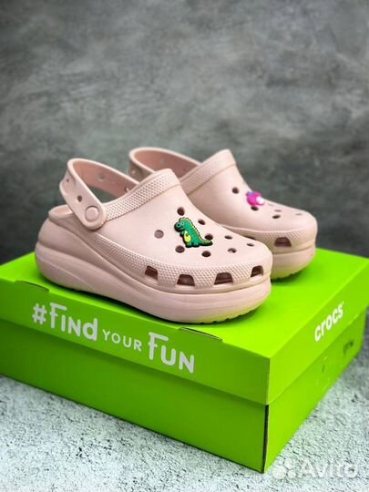 Сабо Crocs Light Pink