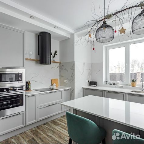 Кухня белый глянец