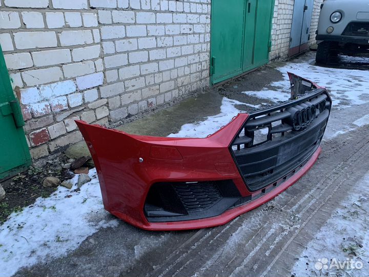 Передний бампер Audi a7 2018-2023г