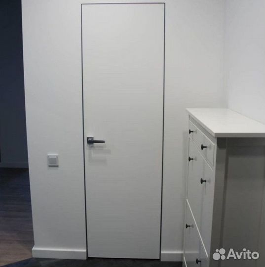 Двери скрытые межкомнатные под отделку