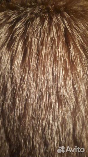 Шапка из меха лисы