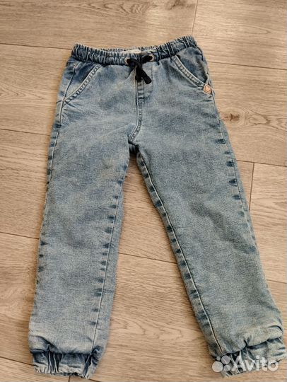 Джинсы утепленные 110