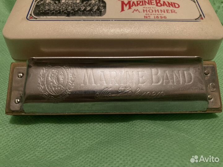 Губная гармошка hohner marine band c