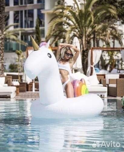 Матрас надувной Единорог/Фламинго. Доставка