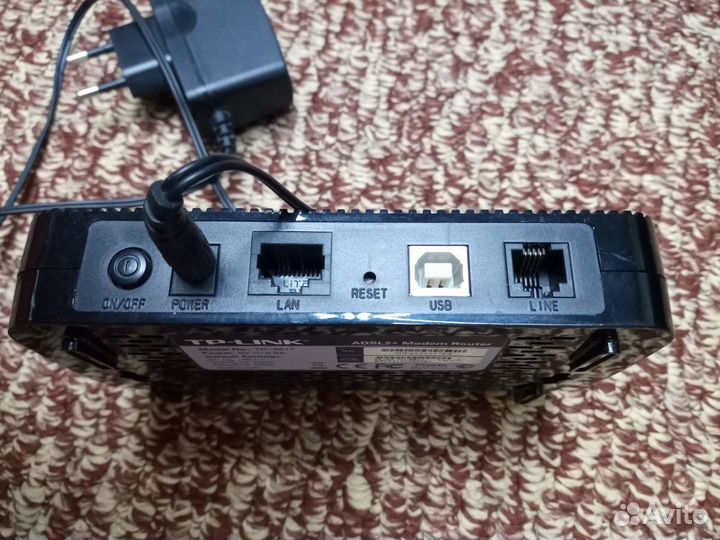 Adsl модем TP-link adsl2+ TD-8817
