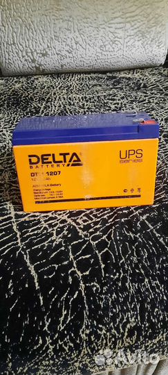 Аккумулятор Delta 1207