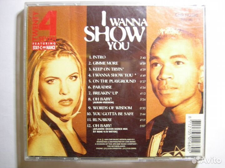 Редкий CD I wanna show YOU оригинал 1994 год