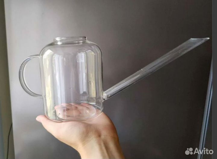 Лейка стеклянная для цветов