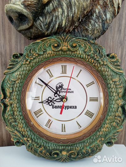 Часы настенные деревянные ручной работы