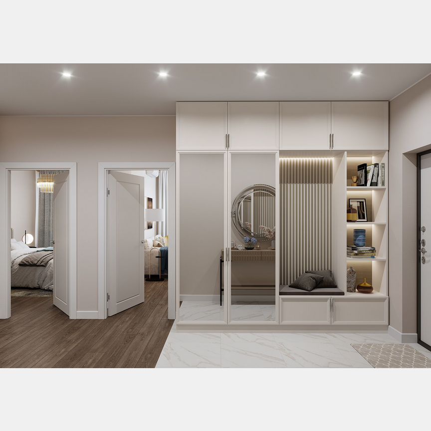 2-к. квартира, 63,8 м², 14/20 эт.