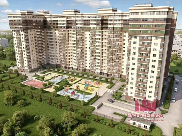 2-к. квартира, 58 м², 5/17 эт.