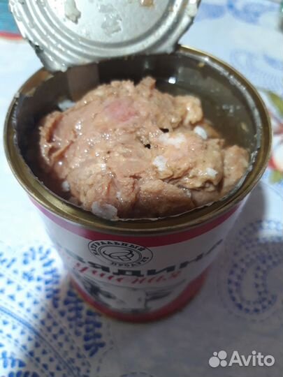Тушенка говядина высший сорт