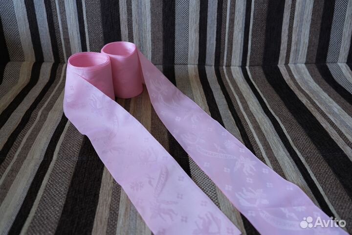 Лента атласная для новорожденных