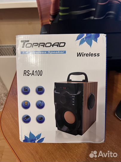 Блютуз колонка Toproad RS-A100