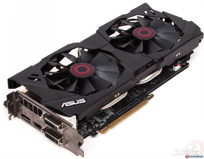 Видеокарта asus nvidia GeForce GTX 970 strix -4Gb