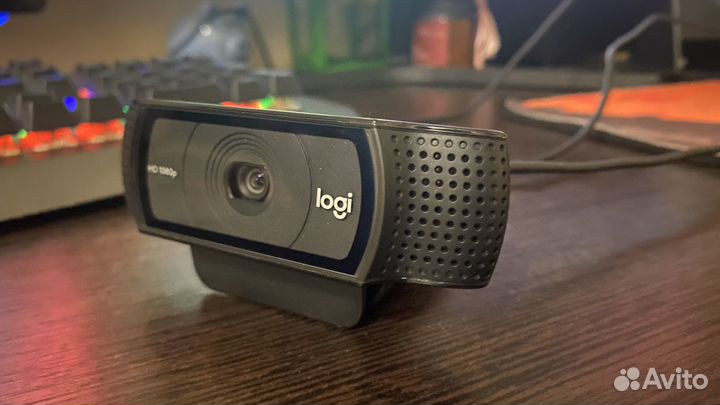 Веб-камера Logitech HD Pro C920 webcam Black
