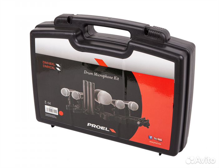 Микрофоны для ударных Proel eikon DMH8XL