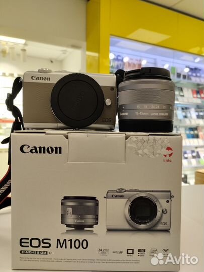 Canon EOS M100 kit 15-45