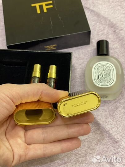 TOM Ford noir набор тревел