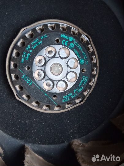 Вентилятор R2E280-AE52-05 центробежный