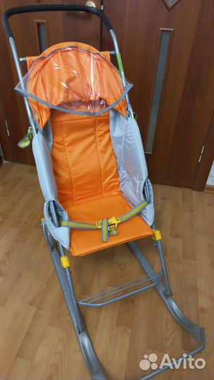 Детские санки коляска