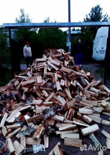 Дрова Березовые навалом в Приозерске